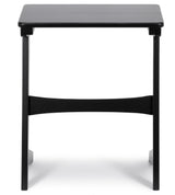 Hera Solid Wood C Table BLACK