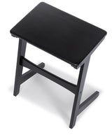 Hera Solid Wood C Table BLACK